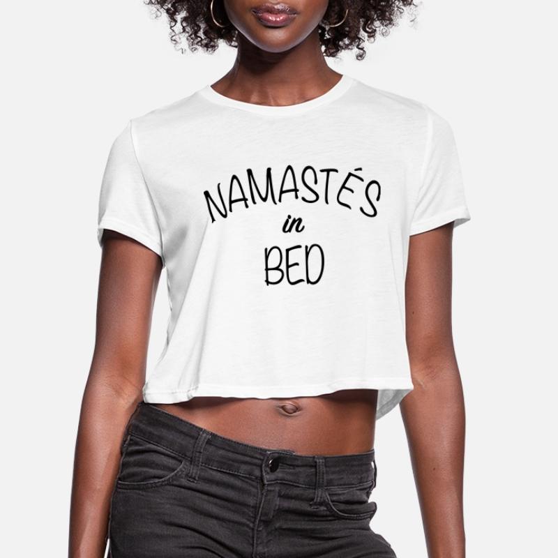 Namaste In Bed T-Shirts | Unique 
